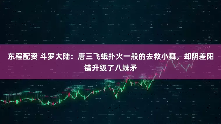 东程配资 斗罗大陆：唐三飞蛾扑火一般的去救小舞，却阴差阳错升级了八蛛矛